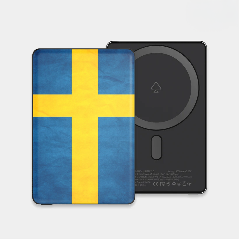 Sweden - MagSafe Power Bank (5K, Ultra Thin)